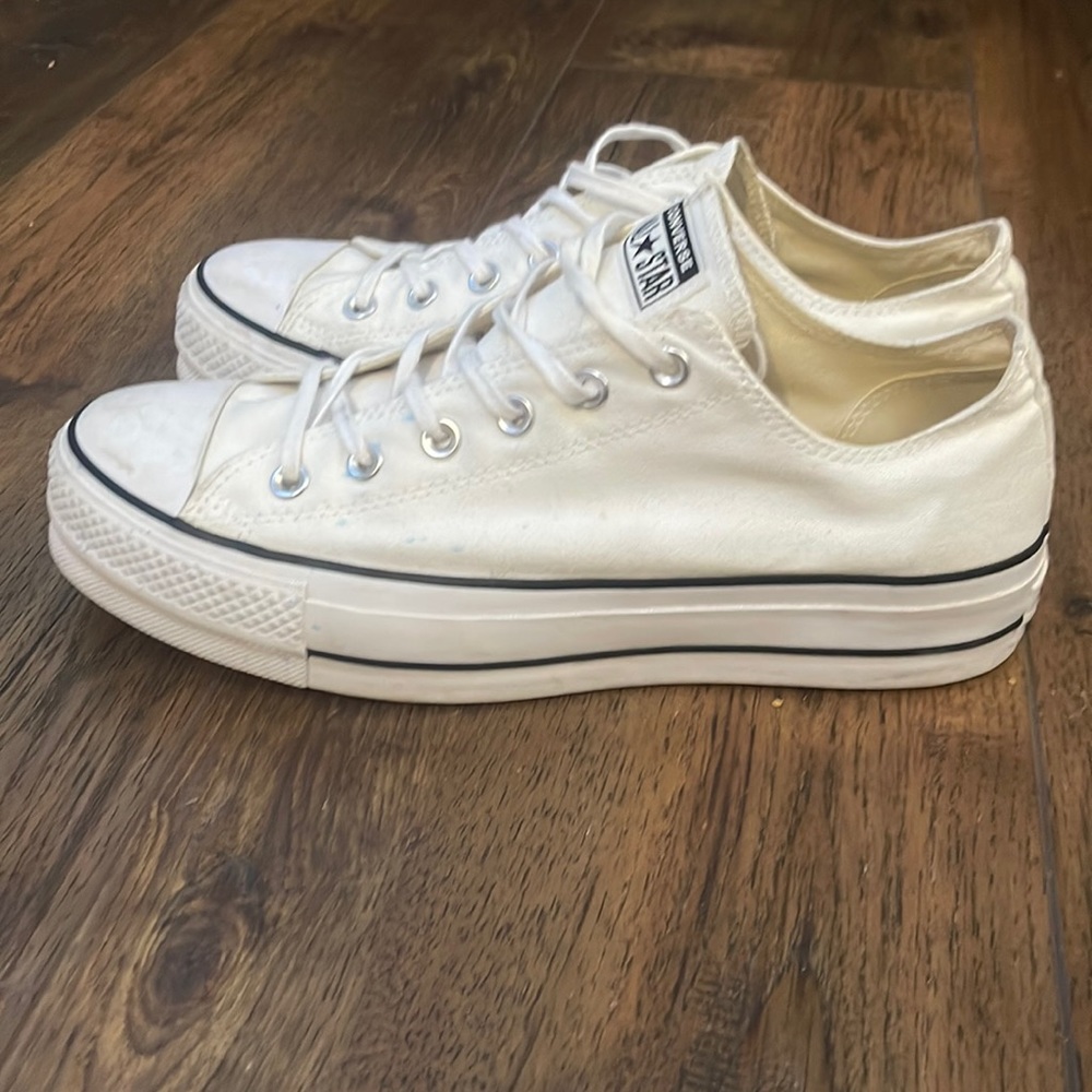 platformed converse low